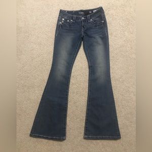 Ladies Miss Me Signature Flare Jeans size 25